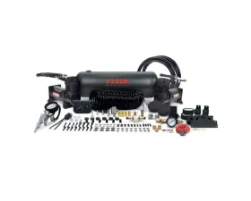 VIAIR Dual Stealth Black 400C Onboard Air System (4.55 CFM, 150 PSI, 60 Amp, 12V, 2.0 Gal. Tank)