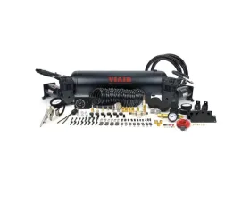 VIAIR Dual Stealth Black 444C Onboard Air System (200 PSI, 3.53 CFM, 40 Amp, 12V, 2.5 Gal. Tank)