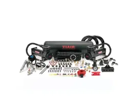 VIAIR Dual Stealth Black 485C Onboard Air System (200 PSI, 3.82 CFM, 40 Amp, 12V, 2.5 Gal. Tank)