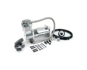 VIAIR 350C Silver Compressor Kit (12V, 100% Duty, Sealed)