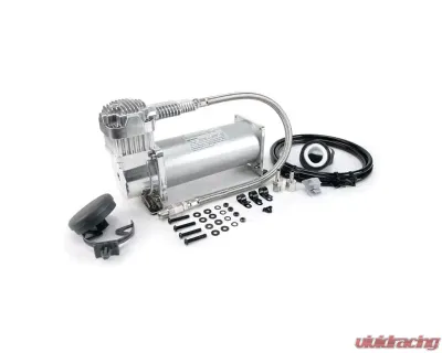VIAIR 450C Silver Compressor Kit (12V, 100% Duty, Sealed) - 45040