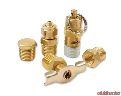 VIAIR Air Locker 5 Pc.Tank Fittings Kit (with 1/4" NPT M to 1/8" BSP F Adapter) (For 200PSI Rated Systems) - 90002