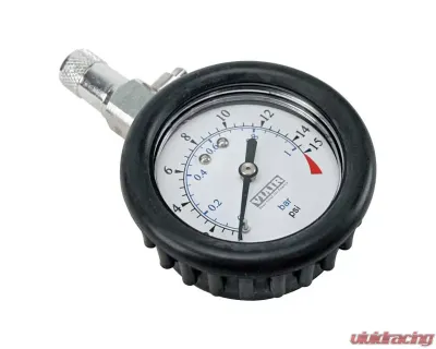 VIAIR 2.0" Tire Gauge w/Boot (0 to 15 PSI) - 90058
