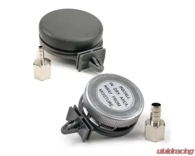 VIAIR Remote Inlet Air Filter Assembly, Gray Plastic Housing, 1/8" M NPT (Use with P/N 00092, 20005) - 92619