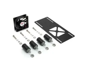VIAIR IP68 Cooling Fan With Vibration Isolator Kit, w/Mounting Hardware, Bracket (L), 12V CE