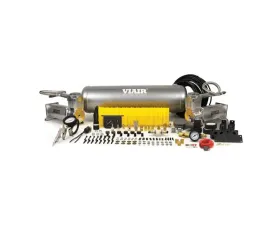 VIAIR Dual Silver 450C Onboard Air System (3.28 CFM, 150 PSI, 44 Amp, 12V, 2.5 Gal. Tank)