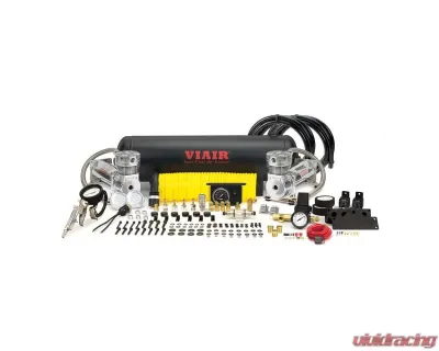 VIAIR Dual Chrome 480C Onboard Air System (200 PSI, 3.53 CFM, 40 Amp, 12V, 2.5 Gal. Tank) - 20021