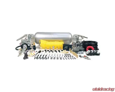 VIAIR Super Duty Onboard Air System (12V, 150 PSI Compressors, 2.0 Gal. Tank) - 10008