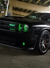 X Lume SRT Illuminated Badge For 2015-2021 Challenger/Charger RGB Color Shift W/RF                                     - CCSRT-CS-RF - Image 4