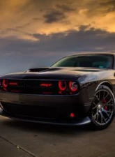 X Lume SRT Illuminated Badge For 2015-2021 Challenger/Charger Red                                     - CCSRT-R - Image 2
