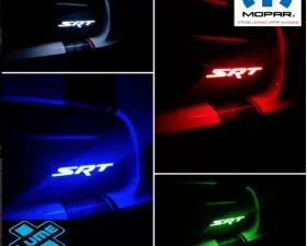 X Lume SRT Illuminated Badge For 2015-2021 Challenger/Charger White