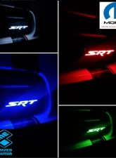 X Lume SRT Illuminated Badge For 2015-2021 Challenger/Charger White                                     - CCSRT-W - Image 2