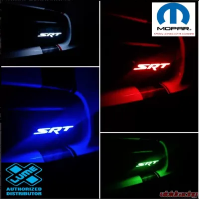 X Lume SRT Illuminated Badge For 2015-2021 Challenger/Charger White - CCSRT-W