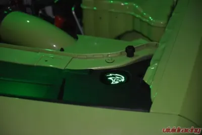X Lume Challenger/Charger Illuminated Cup Holder Under Hood For 08-17 Challenger 11-14 Charger R/T Design RGB Color Shift w/Wifi - CH-F-CS-WF