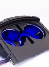 X Lume Challenger SRT Illuminated Cup Holder Swap N Glow For 2015-2021 Challenger RGB Color Shift W/RF                                     - CH-SG-C-RFC - Image 2