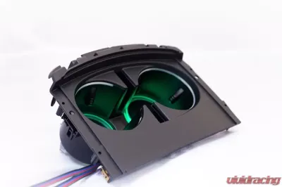 X Lume Challenger SRT Illuminated Cup Holder Swap N Glow For 2015-2021 Challenger RGB Color Shift W/RF - CH-SG-C-RFC