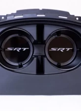 X Lume Challenger SRT Illuminated Cup Holder Swap N Glow For 2015-2021 Challenger RGB Color Shift W/RF                                     - CH-SG-C-RFC - Image 5