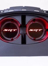 X Lume Challenger SRT Illuminated Cup Holder Swap N Glow For 2015-2021 Challenger RGB Color Shift W/RF                                     - CH-SG-C-RFC - Image 8