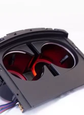 X Lume Challenger SRT Illuminated Cup Holder Swap N Glow For 2015-2021 Challenger RGB Color Shift W/RF                                     - CH-SG-C-RFC - Image 9