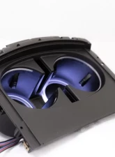 X Lume Challenger Scat Pack Illuminated Cup Holder Swap N Glow For 2015-2021 Challenger RGB Color Shift W/RF                                     - CH-SG-E-RFC - Image 2