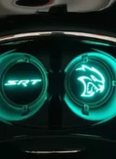 X Lume Challenger 392 Illuminated Cup Holder Swap N Glow For 2015-2021 Challenger White                                     - CH-SG-H-WC - Image 3
