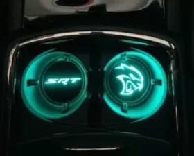 X Lume Challenger 345 Illuminated Cup Holder Swap N Glow For 2015-2021 Challenger RGB Color Shift W/RF