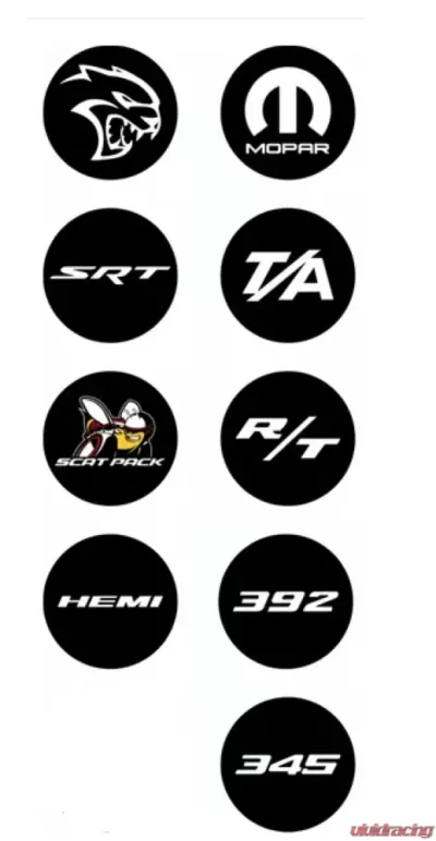 X Lume Challenger 3D Illuminated Emblems For 1970-2021 Dodge Challenger RGB Color Shift W/RF - Challenger-CS-RF