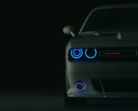 X Lume Challenger 3D Illuminated Emblems For 1970-2021 Dodge Challenger Red