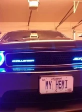 X Lume Challenger 3D Illuminated Emblems For 1970-2021 Dodge Challenger White                                     - Challenger-W - Image 5