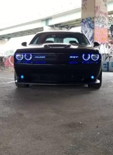 X Lume Challenger 3D Illuminated Emblems For 1970-2021 Dodge Challenger White                                     - Challenger-W - Image 2