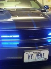 X Lume Challenger 3D Illuminated Emblems For 1970-2021 Dodge Challenger White                                     - Challenger-W - Image 3
