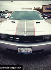 X Lume Challenger 3D Illuminated Emblems For 1970-2021 Dodge Challenger White                                     - Challenger-W - Image 4