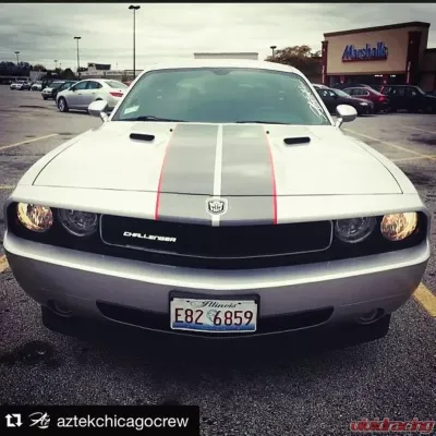 X Lume Challenger 3D Illuminated Emblems For 1970-2021 Dodge Challenger White - Challenger-W