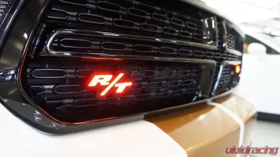 X Lume Challanger R/T Illuminated Badge For 08-14 Challanger RGB Color Shift Large W/RF - RT-LG-CS-RF
