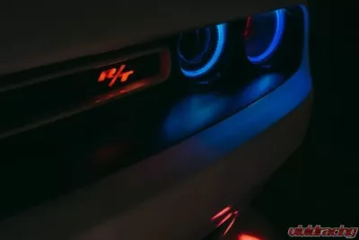 X Lume Challanger R/T Illuminated Badge For 08-14 Challanger RGB Color Shift Large W/RF - RT-LG-CS-RF