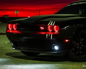 X Lume Challanger R/T Illuminated Badge For 08-14 Challanger RGB Color Shift Large W/Wifi