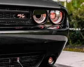 X Lume Challanger R/T Illuminated Badge For 08-14 Challanger White Large