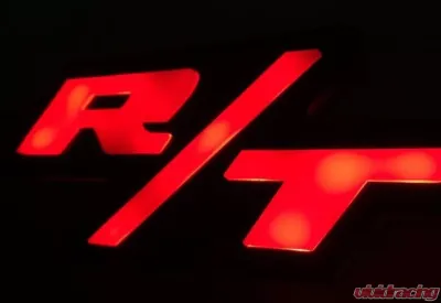 X Lume Challanger R/T Illuminated Badge For 08-14 Challanger RGB Color Shift Small W/RF - RT-SM-CS-RF