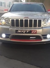 X Lume Grand Cherokee Illuminted SRT Grille Badge For 06-10 Grand Cherokee White                                     - WK1JEEP-W - Image 4