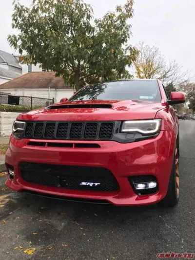 X Lume Grand Cherokee Illuminted SRT Grille Badge For 11-18 Grand Cherokee RGB Color Shift WiFi Controller - WK2JEEP-CS-RF