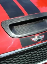 Racing Dynamics Carbon Fiber Hood Scoop Mini Cooper S | Coupe | Clubman | Roadster 2007-2015                                     - 121 18 56 050 - Image 4