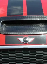 Racing Dynamics Carbon Fiber Hood Scoop Mini Cooper S | Coupe | Clubman | Roadster 2007-2015                                     - 121 18 56 050 - Image 2