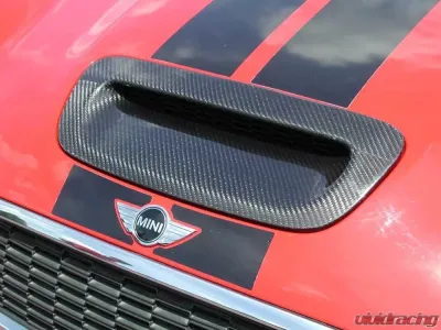 Racing Dynamics Carbon Fiber Hood Scoop Mini Cooper S | Coupe | Clubman | Roadster 2007-2015 - 121 18 56 050