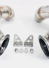 Racing Dynamics Gen2 Downpipes with Cats & Heatshield BMW F1X/F06 M5 | M6 S63 11-19                                     - 130 10 63 340 - Image 2