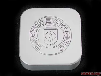 Racing Dynamics Silver Billet Aluminum Oil Cap Cover BMW - 131 74 00 104