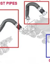 Racing Dynamics Charge & Boost Pipe Kit BMW F8X M2 | M3 | M4 2014-2021                                     - 139 10 55 010 - Image 2