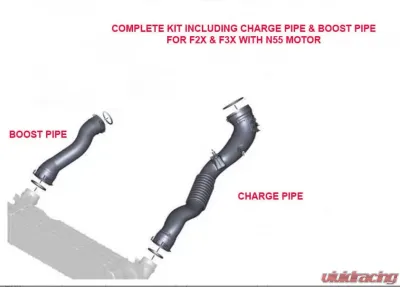 Racing Dynamics Charge Pipe & Boost Pipe BMW F2X | F3X | M135i | M235i with N55 2009-2018 - 139 10 55 030