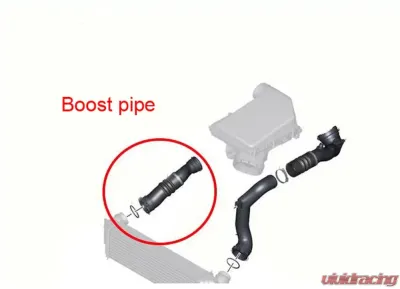 Racing Dynamics Boost Pipe BMW E8X | E9X with N55 2009-2015 - 139 10 55 110