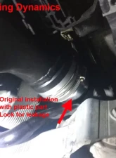 Racing Dynamics Air Intake Induction Pipe BMW E8X/E9X 135i | 335i | X1 N54/N55 05-13                                     - 139 10 55 700 - Image 6