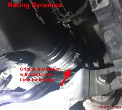 Racing Dynamics Air Intake Induction Pipe BMW E8X/E9X 135i | 335i | X1 N54/N55 05-13 - 139 10 55 700